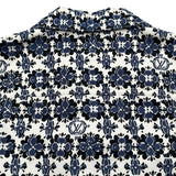 ルイ・ヴィトン LOUIS VUITTON モノグラムフラワーモザイク デニムジャケット FRJA27 ネイビー デニム レディース デニムジャケット