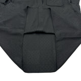 シャネル CHANEL マトラッセココマークモザイクシルクシャツ P79880 ブラック シルク レディース 長袖シャツ