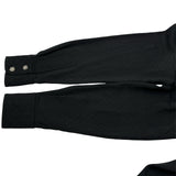 シャネル CHANEL マトラッセココマークモザイクシルクシャツ P79880 ブラック シルク レディース 長袖シャツ