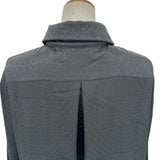 シャネル CHANEL マトラッセココマークモザイクシルクシャツ P79880 ブラック シルク レディース 長袖シャツ