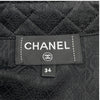 シャネル CHANEL マトラッセココマークモザイクシルクシャツ P79880 ブラック シルク レディース 長袖シャツ