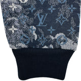 ルイ・ヴィトン LOUIS VUITTON タペストリーモノグラムスウェットシャツ HKY09WZME ネイビー コットン メンズ スウェット