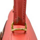 エルメス HERMES ケリー28 外縫い X刻印 ローズジャイプール ゴールド金具 エプソン レディース ハンドバッグ