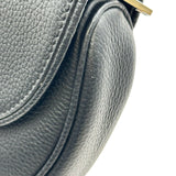 クリスチャン・ディオール Christian Dior サドルボディバッグ ブラック シルバー金具 ブラック メンズ ボディバッグ