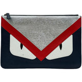 フェンディ FENDI モンスターバグズクラッチバッグ 7N0078 マルチカラー PVCコーティングキャンバス メンズ クラッチバッグ