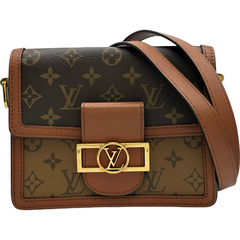 ルイ・ヴィトン LOUIS VUITTON ドーフィーヌMINI M44580 ブラウン