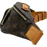ルイ・ヴィトン LOUIS VUITTON ラッシュ・バムバッグ M14019 ブラウン モノグラムキャンバス ユニセックス ボディバッグ
