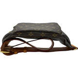 ルイ・ヴィトン LOUIS VUITTON ラッシュ・バムバッグ M14019 ブラウン モノグラムキャンバス ユニセックス ボディバッグ