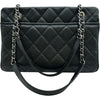 シャネル CHANEL マトラッセチェーントートバッグ A67294 19番台 ブラック シルバー金具 キャビアスキン レディース トートバッグ