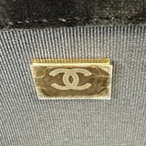 シャネル CHANEL マトラッセチェーンショルダーバッグ ブラック ゴールド金具 ベロア レディース ショルダーバッグ