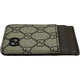 グッチ GUCCI マグネットカードケース 817197 ベージュ GGスプリーム レディース カードケース