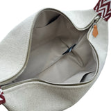 エルメス HERMES ブリッドアブラックGM ベージュ トワル レディース ハンドバッグ