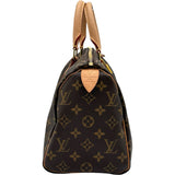 ルイ・ヴィトン LOUIS VUITTON スピーディ25 M41109 ブラウン モノグラムキャンバス レディース ハンドバッグ
