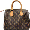 ルイ・ヴィトン LOUIS VUITTON スピーディ25 M41109 ブラウン モノグラムキャンバス レディース ハンドバッグ