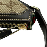 グッチ GUCCI GGキャンバスセミショルダーバッグ 182489 ブラウン GGキャンバス レディース ショルダーバッグ
