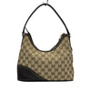 グッチ GUCCI GGキャンバスセミショルダーバッグ 182489 ブラウン GGキャンバス レディース ショルダーバッグ
