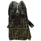 フェンディ FENDI ズッカスモールハンドバッグ 16427 ブラウン ジャガード レディース ハンドバッグ