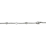 ブルガリ BVLGARI アストラーレチェルキネックレス ホワイトゴールド 750/セラミック ダイヤモンド ジュエリー