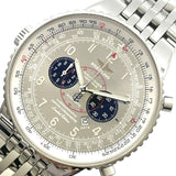 ブライトリング BREITLING ナビタイマー ヘリテージ クロノグラフ 世界50本限定 A35360 グレー SS 自動巻き メンズ 腕時計