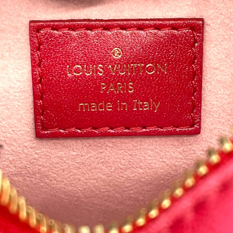ルイ・ヴィトン LOUIS VUITTON ハートオンチェーン ポーチ M80837 ピンク モノグラム レディース ショルダーバッグ