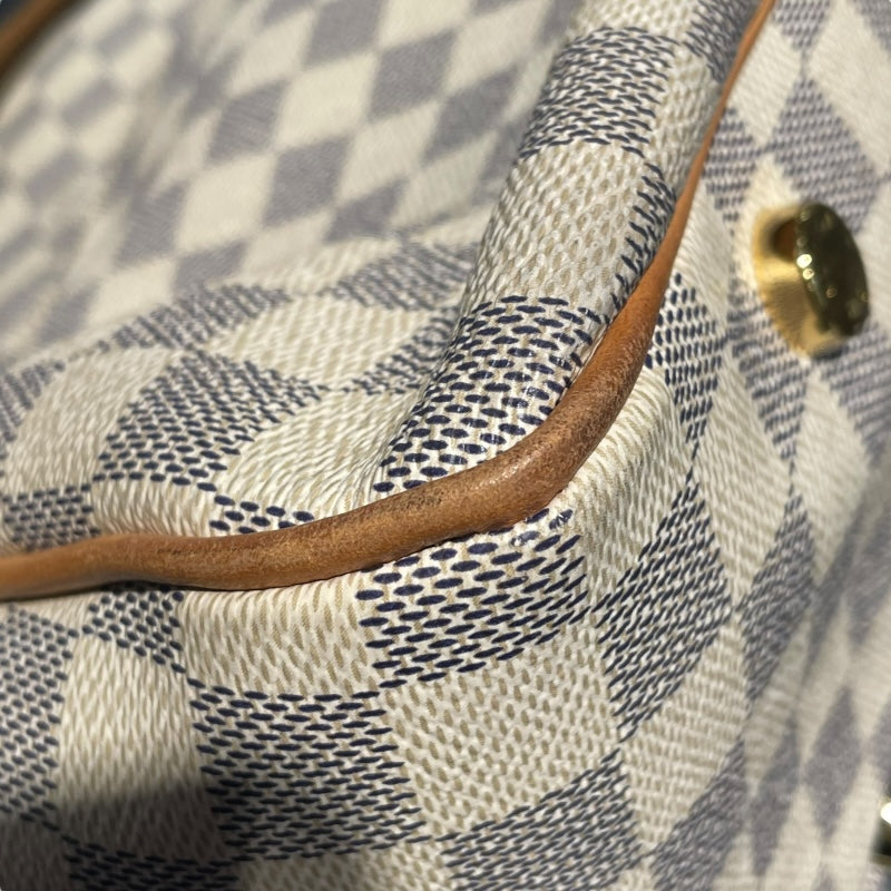 ルイ・ヴィトン LOUIS VUITTON フィジェリPM N41176 アイボリー ダミエ・アズール レディース トートバッグ