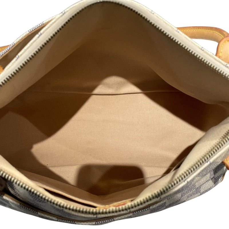 ルイ・ヴィトン LOUIS VUITTON フィジェリPM N41176 アイボリー ダミエ・アズール レディース トートバッグ