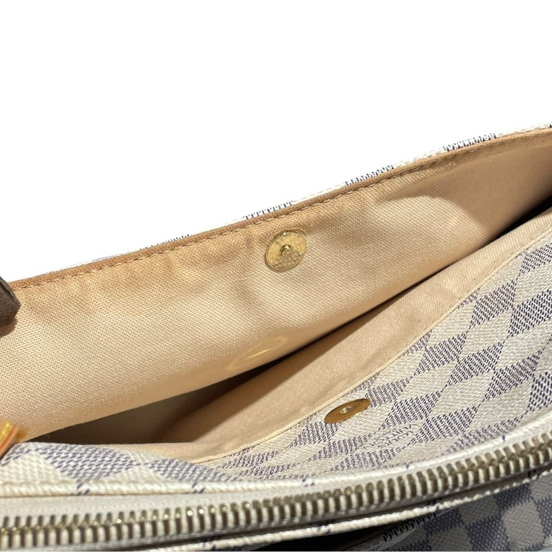 ルイ・ヴィトン LOUIS VUITTON フィジェリPM N41176 アイボリー ダミエ・アズール レディース トートバッグ