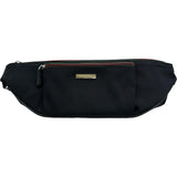 グッチ GUCCI フラットパックラージ ベルトバッグ A005ZF ブラック シルバー金具 ナイロンキャンバス メンズ ボディバッグ