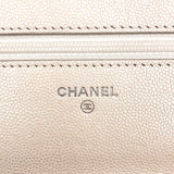 シャネル CHANEL マトラッセチェーンウォレット　ココロック A80766 キャビアスキン レディース ショルダーバッグ