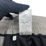 セリーヌ CELINE チェックルーズカーゴパンツ 2P840462T ベージュ ウール100% レディース カーゴパンツ