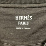 エルメス HERMES 2E4508DU ブラック コットン レディース 半袖Ｔシャツ