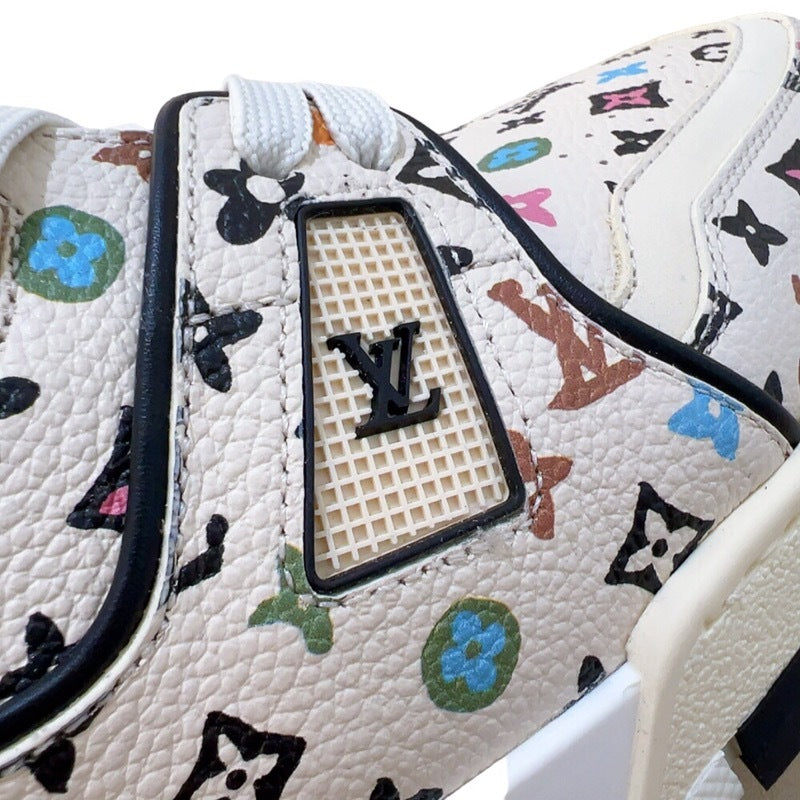 ルイ・ヴィトン LOUIS VUITTON ×Tyler The Creater LVトレイナーモノグラムクラギ―スニーカー 1ACXBG レザー メンズ スニーカー