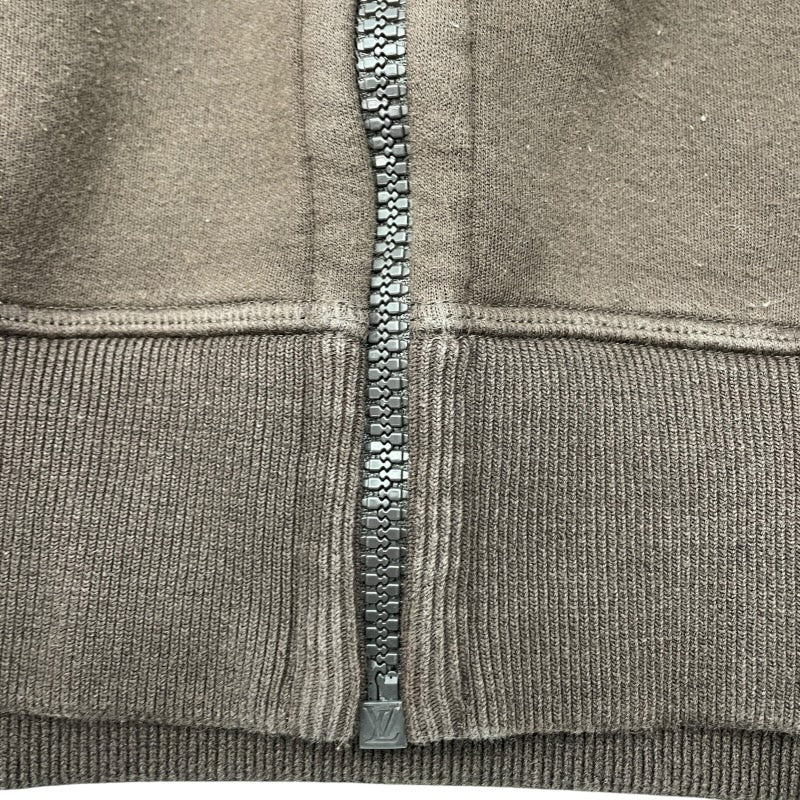 ルイ・ヴィトン LOUIS VUITTON ダブルフェイス トラベルフーディパーカー 1A8HAT ブラウン コットン メンズ パーカー