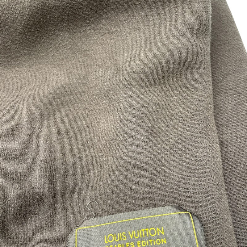 ルイ・ヴィトン LOUIS VUITTON ダブルフェイス トラベルフーディパーカー 1A8HAT ブラウン コットン メンズ パーカー