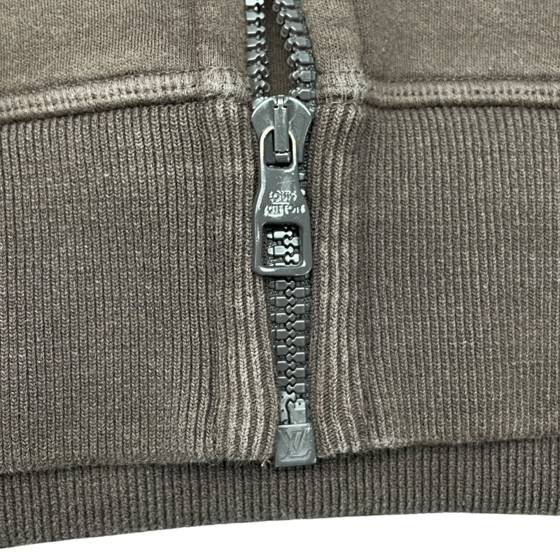 ルイ・ヴィトン LOUIS VUITTON ダブルフェイス トラベルフーディパーカー 1A8HAT ブラウン コットン メンズ パーカー