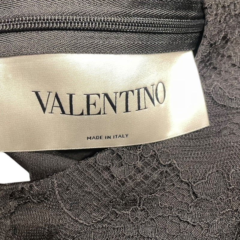 ヴァレンティノ VALENTINO レースレイヤードワンピース SB3VANM54FJ ブラック ポリアミド レディース ワンピース