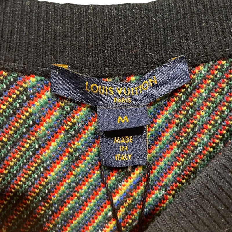 ルイ・ヴィトン LOUIS VUITTON 総柄ニットセーター FHKL62 マルチカラー ウール レディース セーター