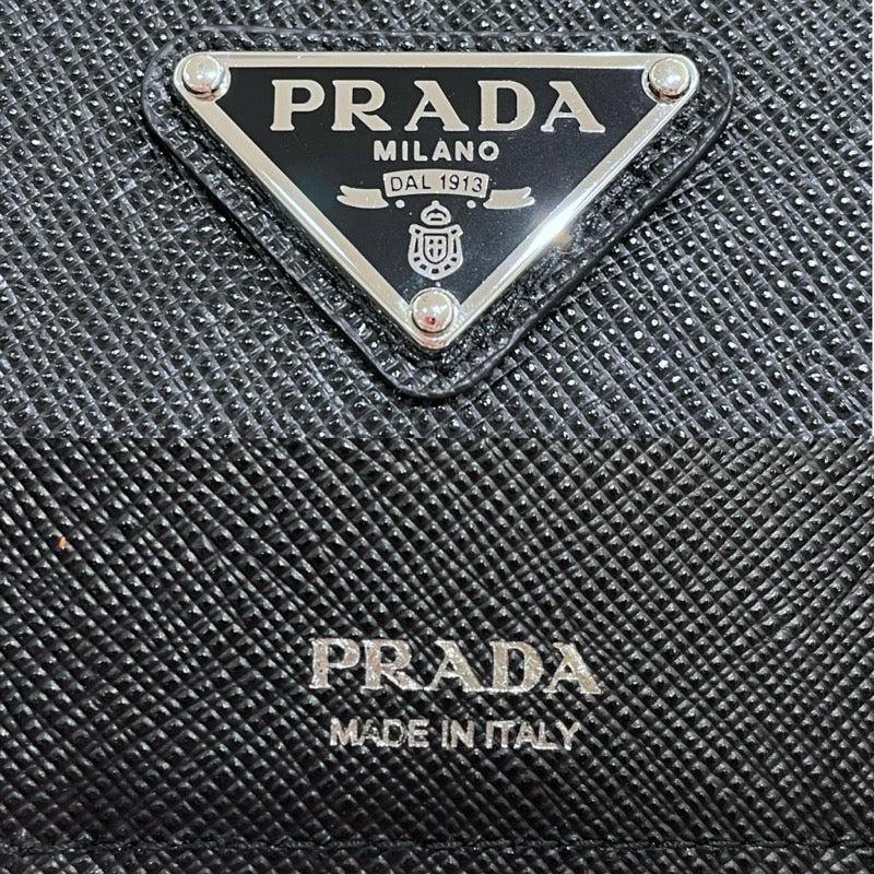 プラダ PRADA サフィアーノトライアングル財布 2MH042 サフィアーノ ユニセックス 三つ折り財布