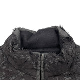 ヴァレンティノ VALENTINO SUB-ZERO レースロングダウンコート FBC36S26-VS00118 ブラック ポリエステル レディース ダウンジャケット