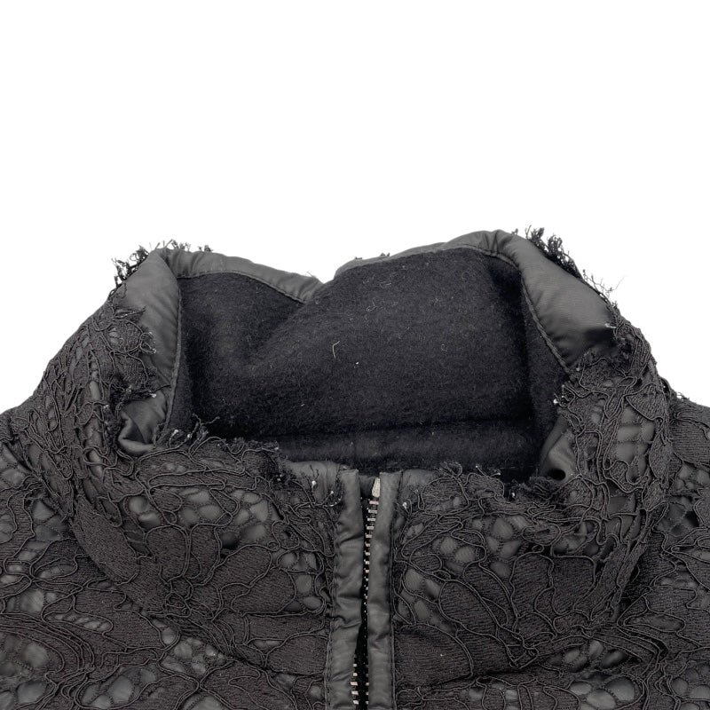 ヴァレンティノ VALENTINO SUB-ZERO レースロングダウンコート FBC36S26-VS00118 ブラック ポリエステル レディース ダウンジャケット