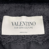 ヴァレンティノ VALENTINO SUB-ZERO レースロングダウンコート FBC36S26-VS00118 ブラック ポリエステル レディース ダウンジャケット
