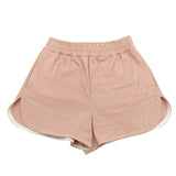 フェンディ FENDI FF総柄ショートパンツ FLP761 ピンク コットン レディース ショートパンツ