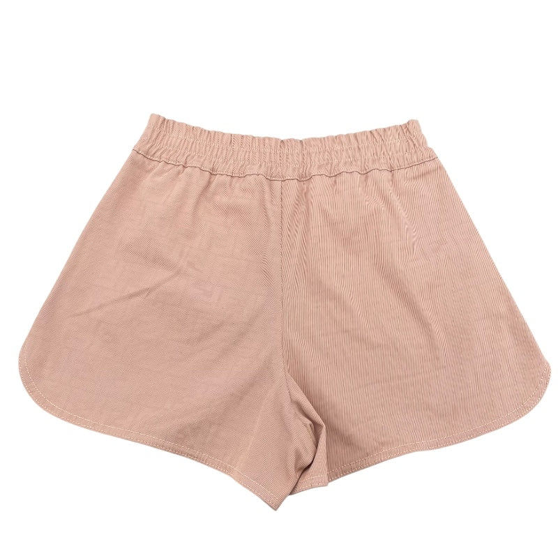 フェンディ FENDI FF総柄ショートパンツ FLP761 ピンク コットン レディース ショートパンツ