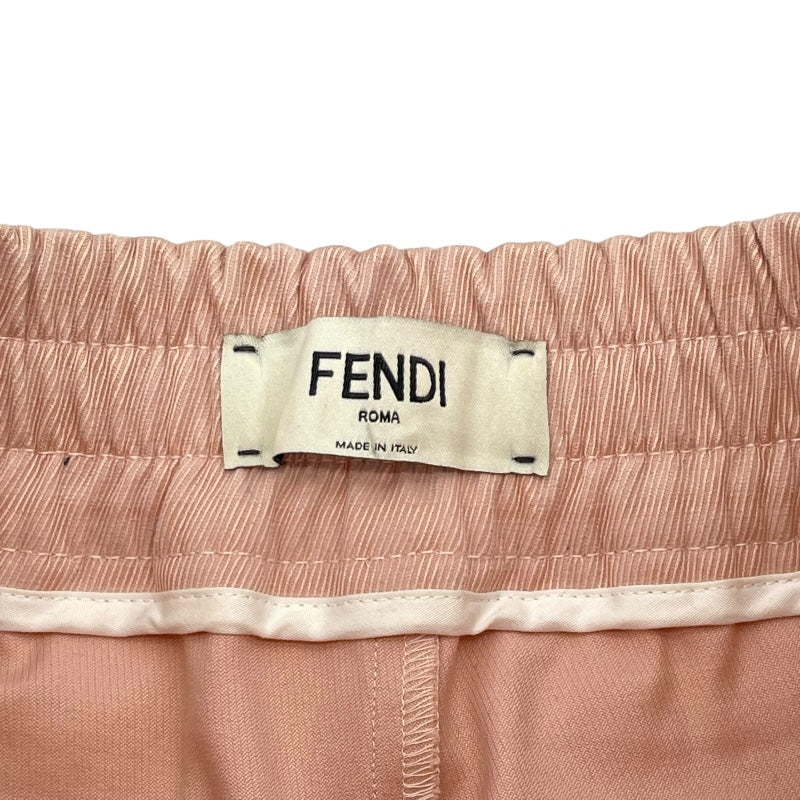 フェンディ FENDI FF総柄ショートパンツ FLP761 ピンク コットン レディース ショートパンツ