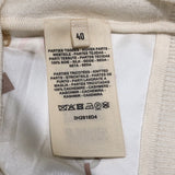 エルメス HERMES Do Re Boucles ツイルレーヌニットシャツ 3H2818D4 アイボリー カシミア レディース 半袖Ｔシャツ
