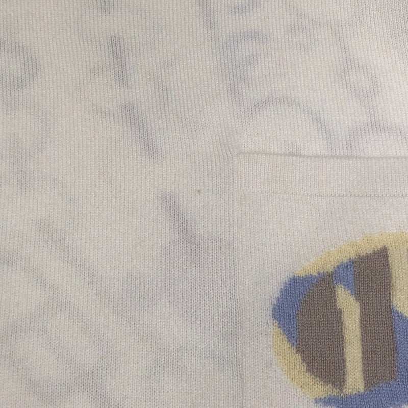 エルメス HERMES Do Re Boucles ツイルレーヌニットシャツ 3H2818D4 アイボリー カシミア レディース 半袖Ｔシャツ