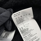 ミュウミュウ miu miu レタードワッペンカーディガン MH1761 ブラック　 ウール レディース カーディガン