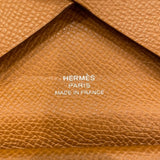 エルメス HERMES カルヴィデュオ B刻 ゴールド  エプソン ユニセックス コインケース