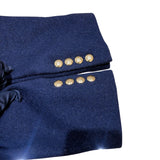 モンクレールガムブルー MONCLER GAMME BLEU GIACCA ブレザーダウンジャケット A23913002100 ネイビー ウール メンズ ダウンジャケット