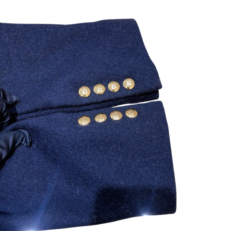モンクレールガムブルー MONCLER GAMME BLEU GIACCA ブレザーダウンジャケット A23913002100 ネイビー ウール メンズ ダウンジャケット